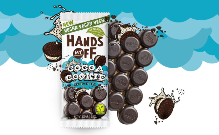 Hands Off My Chocolate maakt vegan alternatief voor de populaire cookie-reep