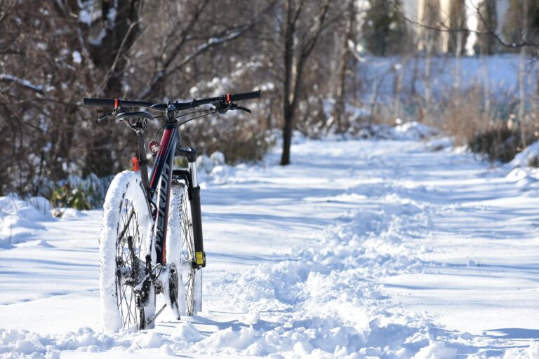 Tips om te mountainbiken in de sneeuw