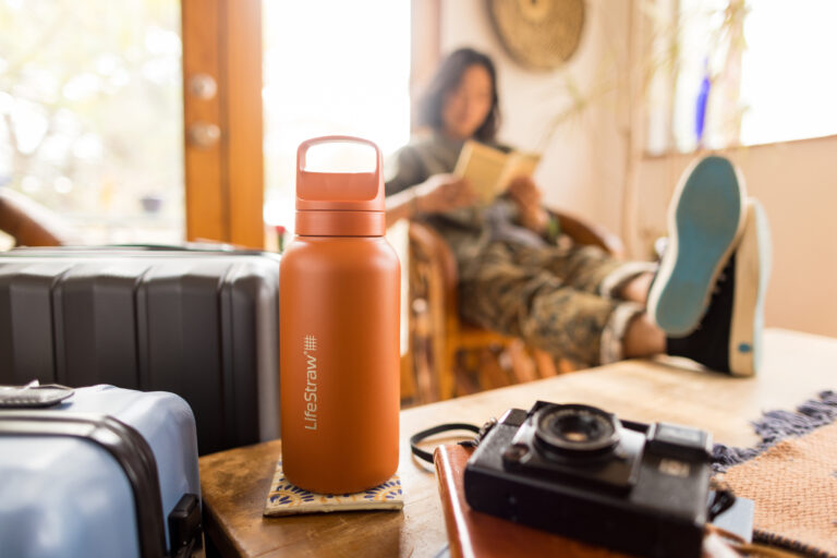 Altijd schoon water met slimme drinkfles van Lifestraw